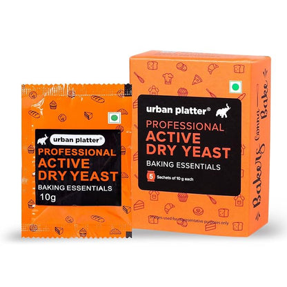 Yeast | Active Dry Yeast - Baking Essential -No preservatives- Urban Platter - 50gm