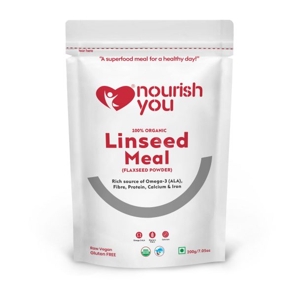 Linseed Meal (Flaxseed Powder) - Nourish You - 200gm