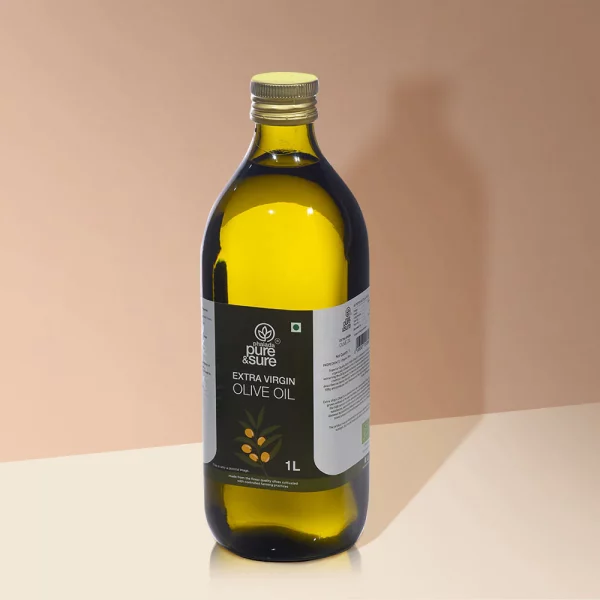 Extra Virgin Olive Oil - Organic - Tunisia - Pure and Sure - 1000ml