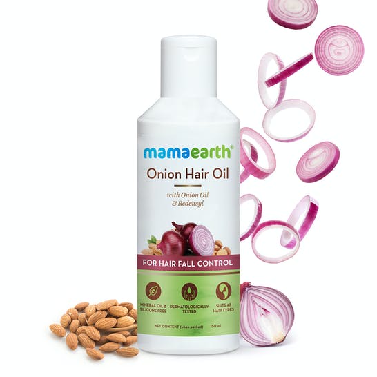 Mamaearth Onion Oil for Hair Regrowth  Flat 20 Off SAVE25