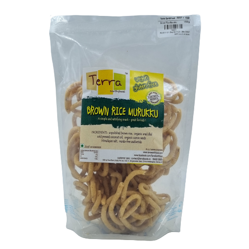 Brown Rice Murukku – Vegan & Gluten Free - Terra – 150 gm