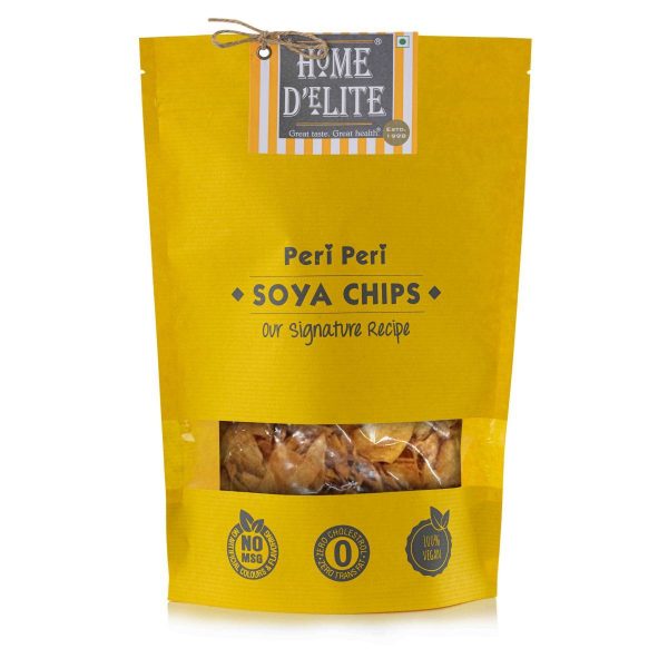Peri Peri Soya Chips – Home D’elite – 220gm