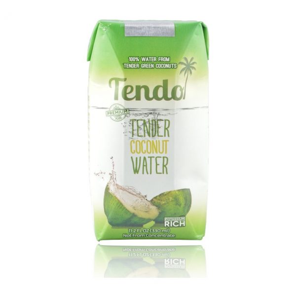 Tender Coconut Water – Natural - USA - No Added Sugar & Rich In Potassium - Tendo – 330ml