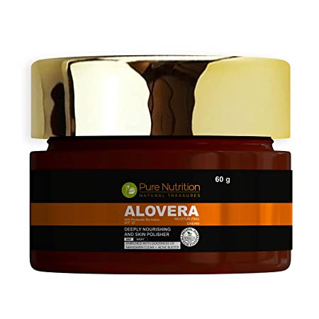 Aolevera Moisturizing Cream (With Pentavitin Bio Active Spf 15+) - Deeply Nourishing And Skin Polisher - Natural - Pure Nutritional - 60gm