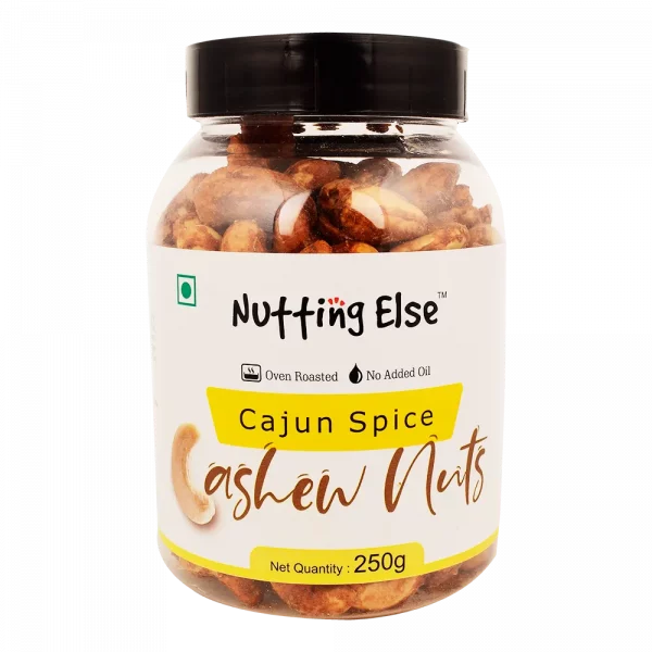 Cashew Nuts (Cajun Spice) - No Added Oil & Oven Roasted - Nutting Else - 250gm