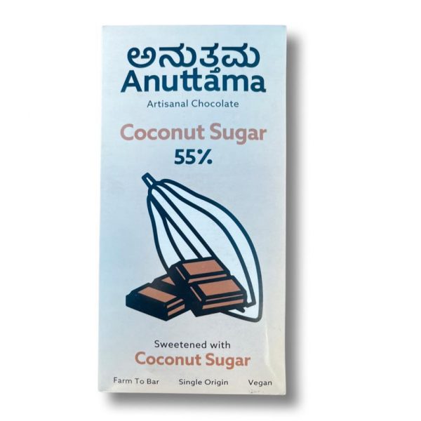 Dark Chocolate Coconut Sugar (Sweetened With Coconut Sugar)