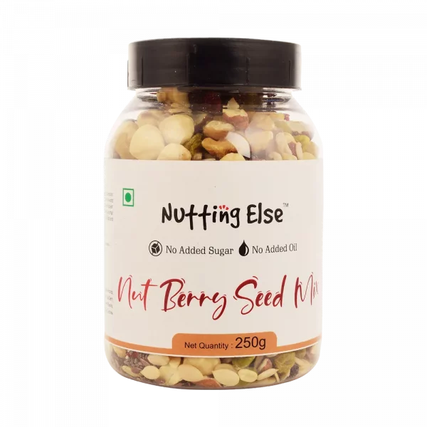 Nut Berry Seed Mix No Added Oil & Oven Roasted - Nutting Else - 250gm